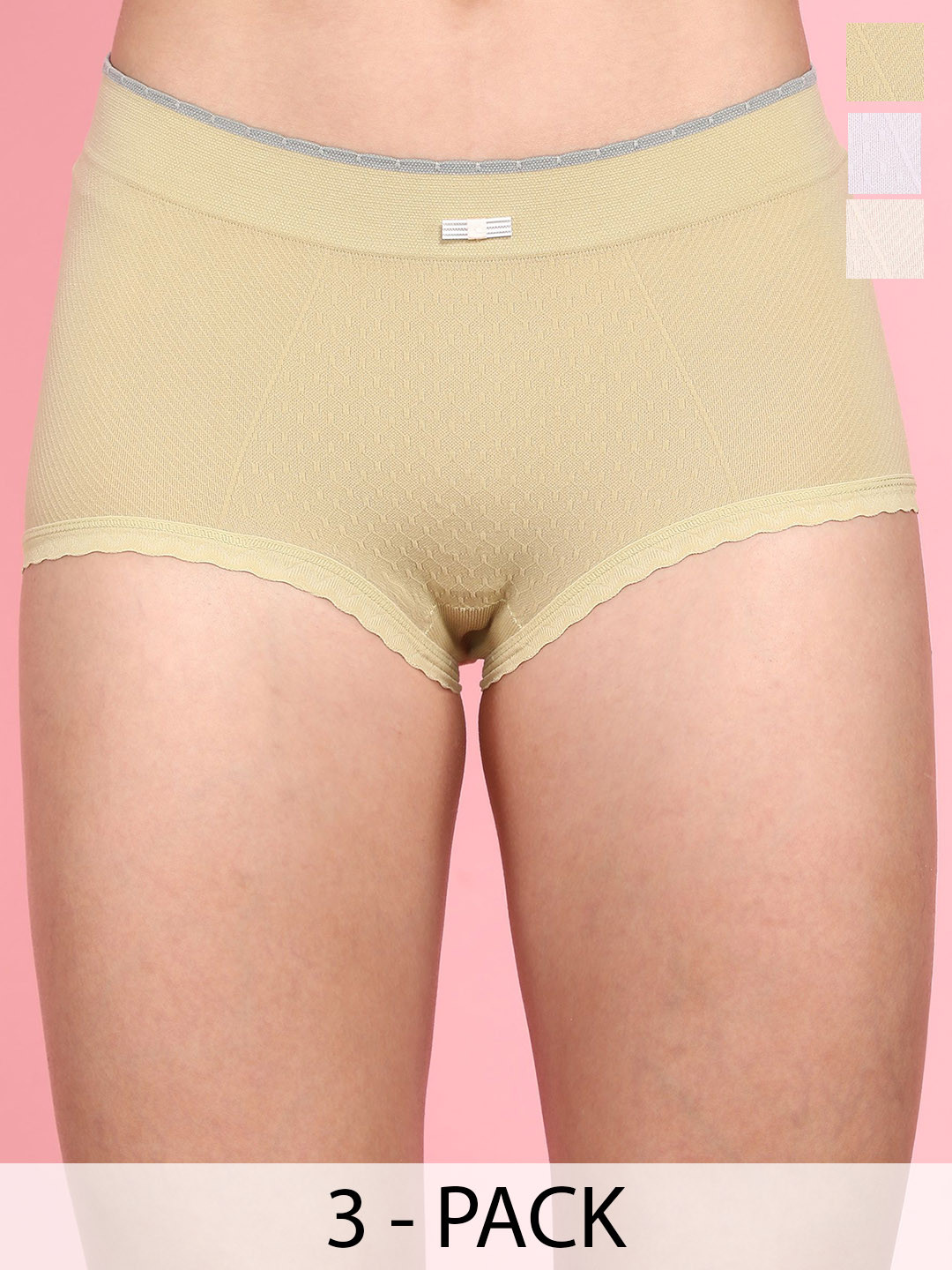 wincly fashion Women Pack Of 3 Hipster Briefs