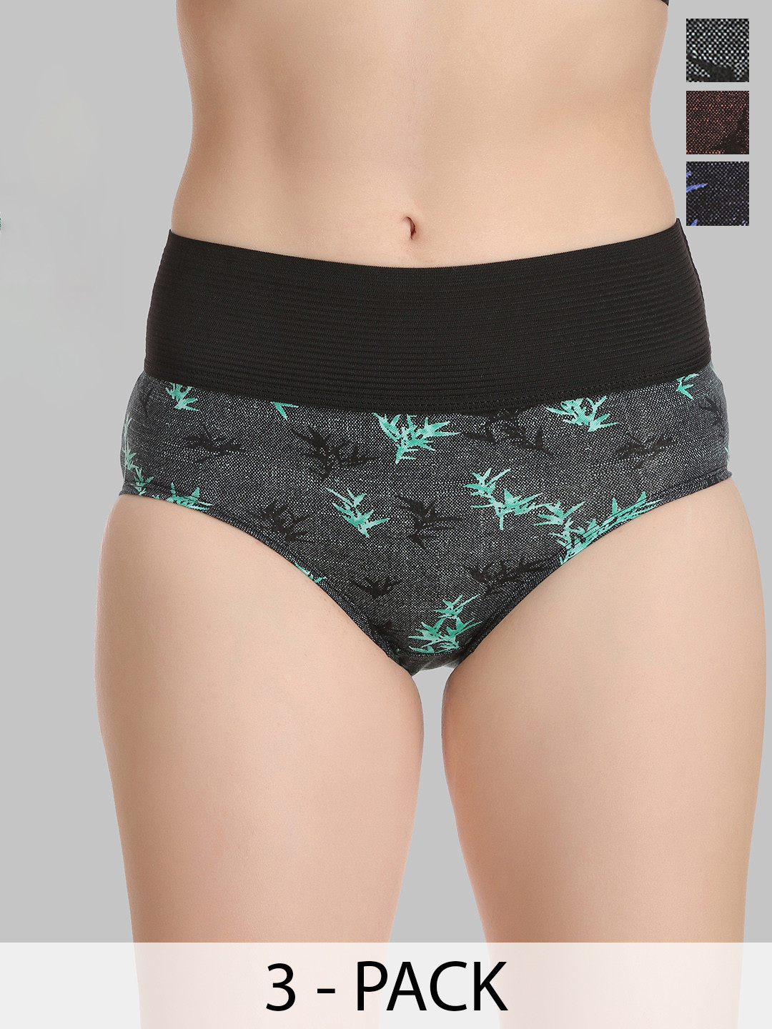 SELFCARE Women Pack of 3 Hipster Panties