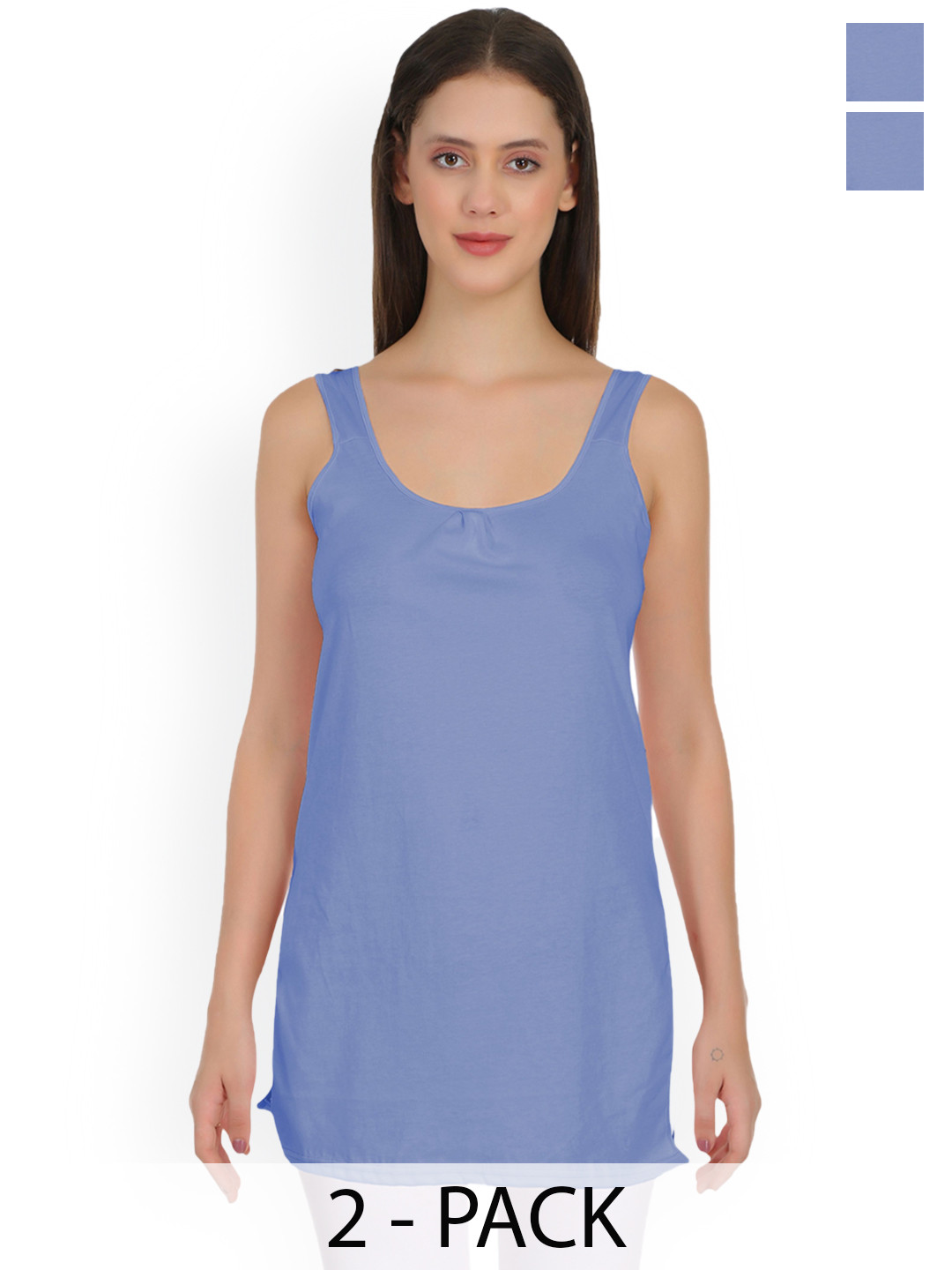 SELFCARE Pack Of 2 Cotton Camisoles-61099010