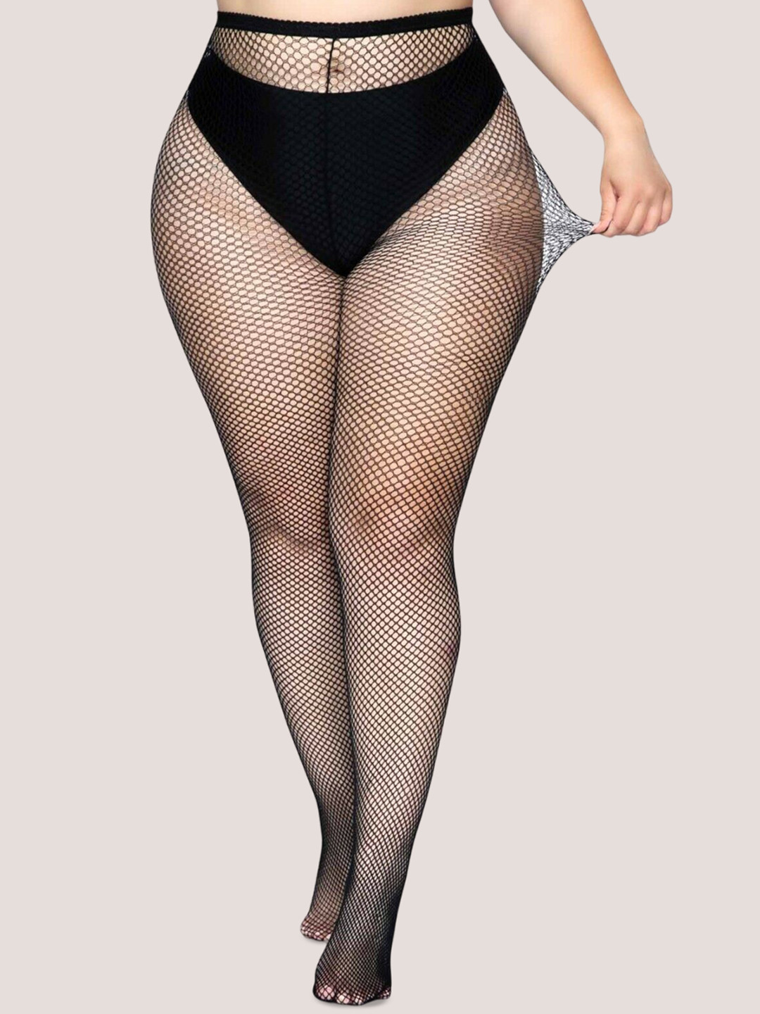 BAESD Fishnet Plus Size Hose Stockings