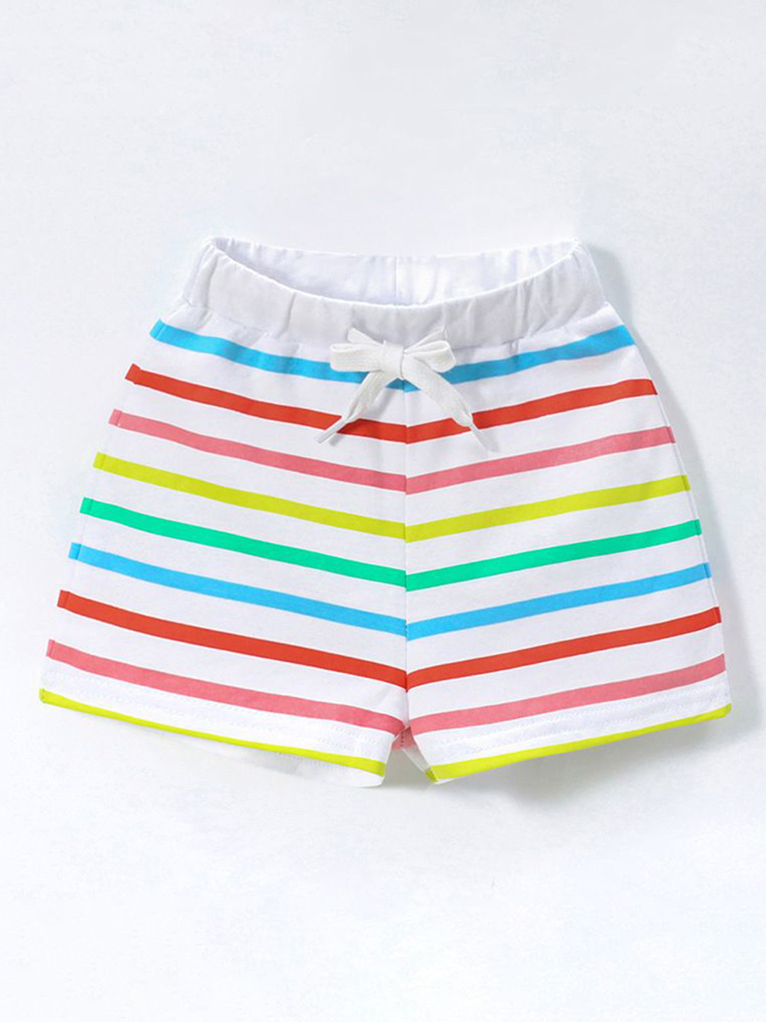 StyleCast Girls Striped Technology Drawstring Shorts