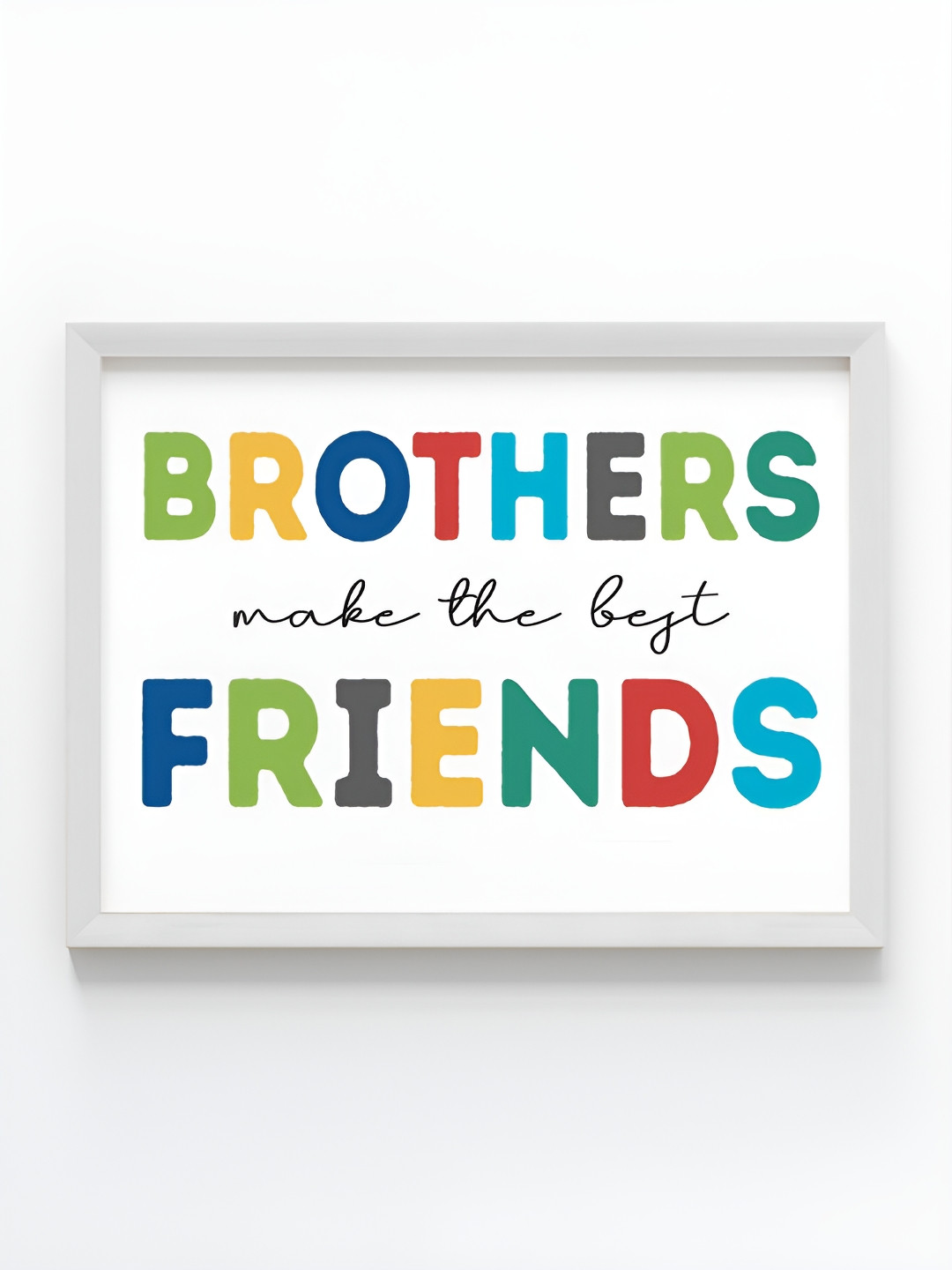 My Kids Wall White & Pink 1 Piece Wood Other Wall Paintings