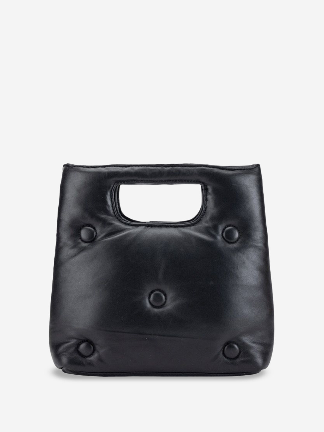 Abelardo De Moda Leather Bucket Handheld Bag
