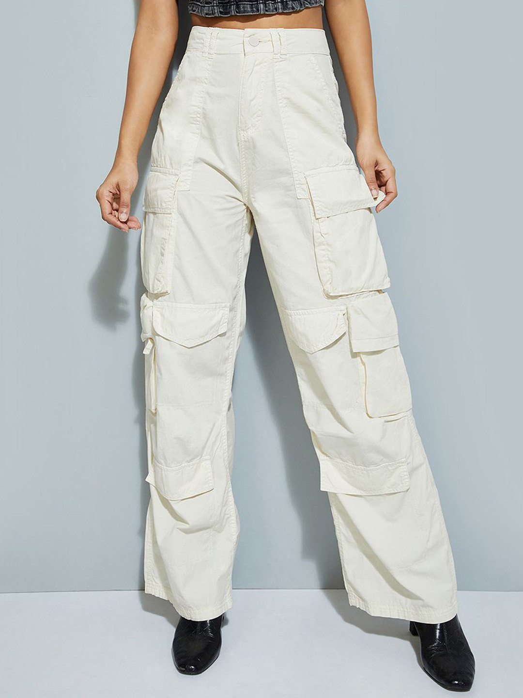 Max Alaya F X Urb_N Women Practical Cargo Trousers