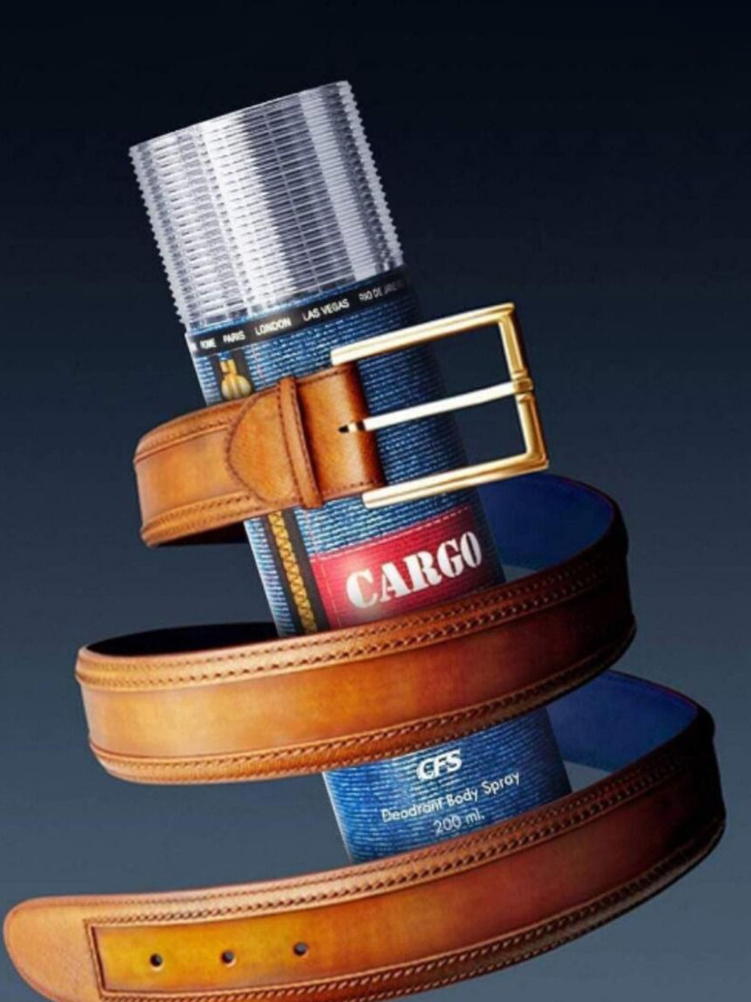 CFS Cargo Certified Original Oudh Set Of 3 Last Longer Deodorants-200ml Each