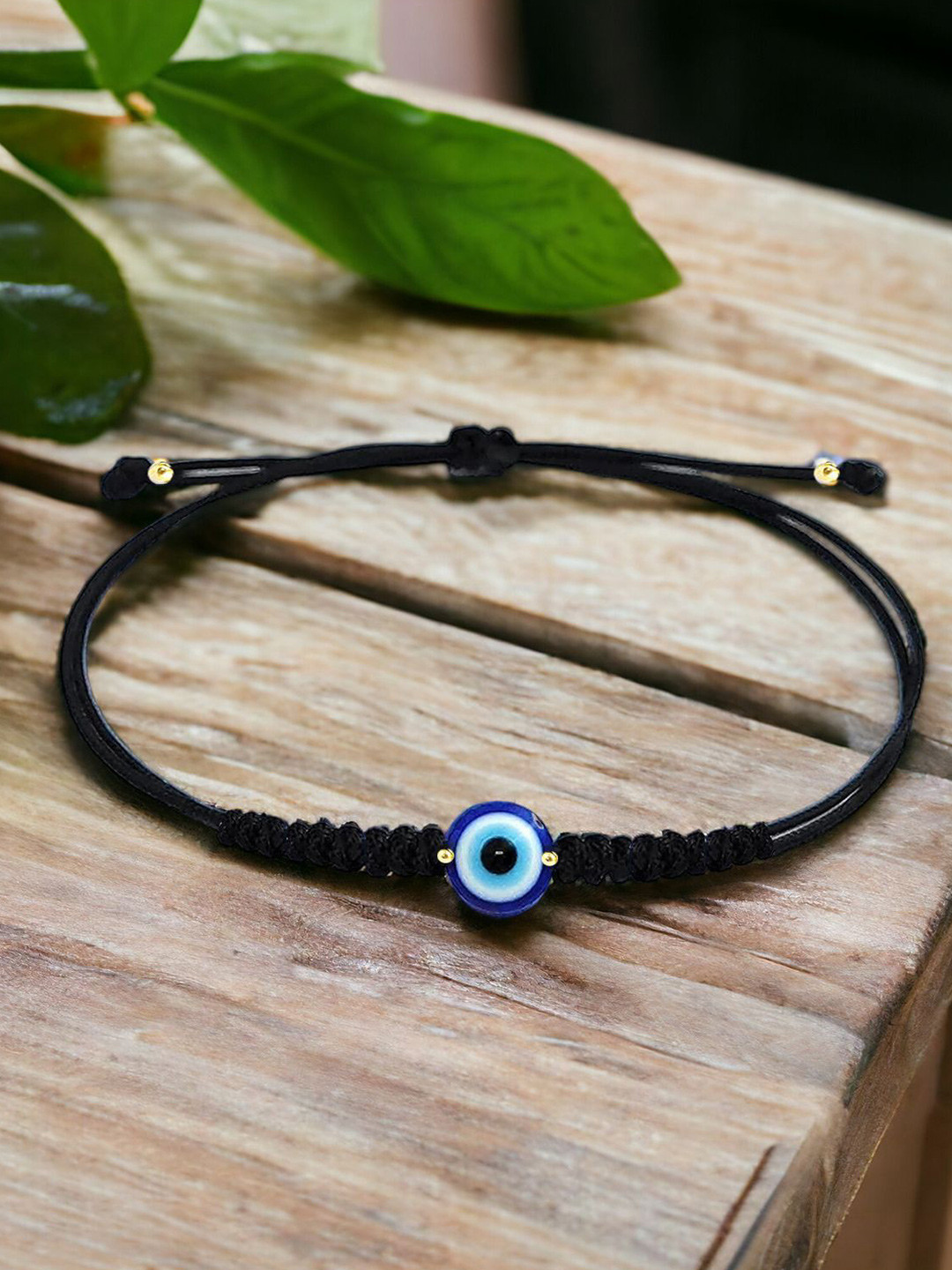 Okos Unisex Evil Eye Pull and Push Knot Dhaaga Charms Bracelet