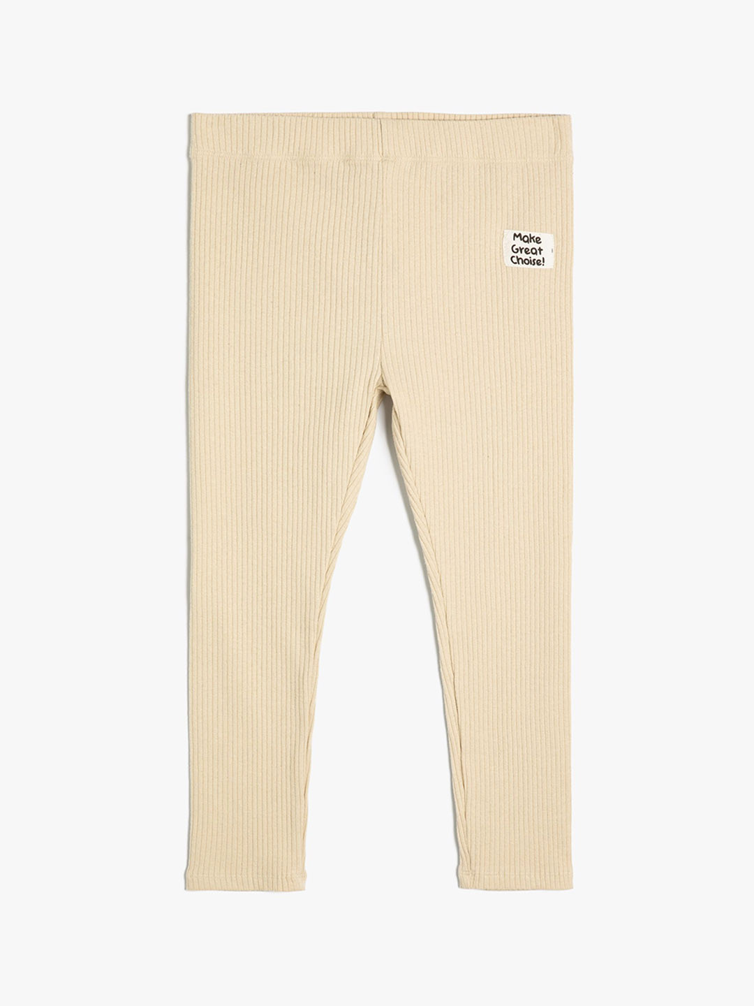 Koton Girls Knitted Ankle-Length Leggings