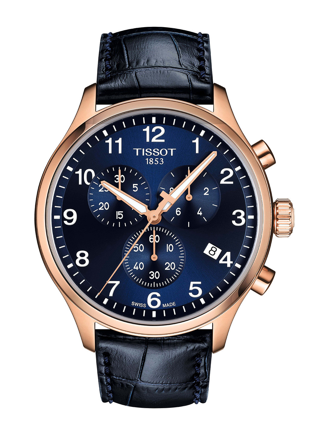 TISSOT Men Dial & Leather Straps Analogue Watch T1166173604200