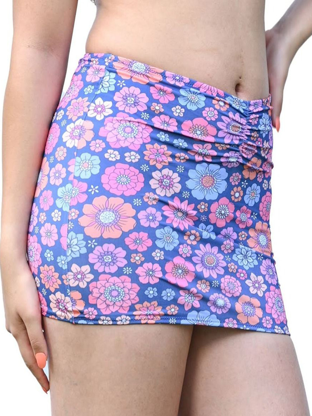 TFW Printed Mini Swim Skirt