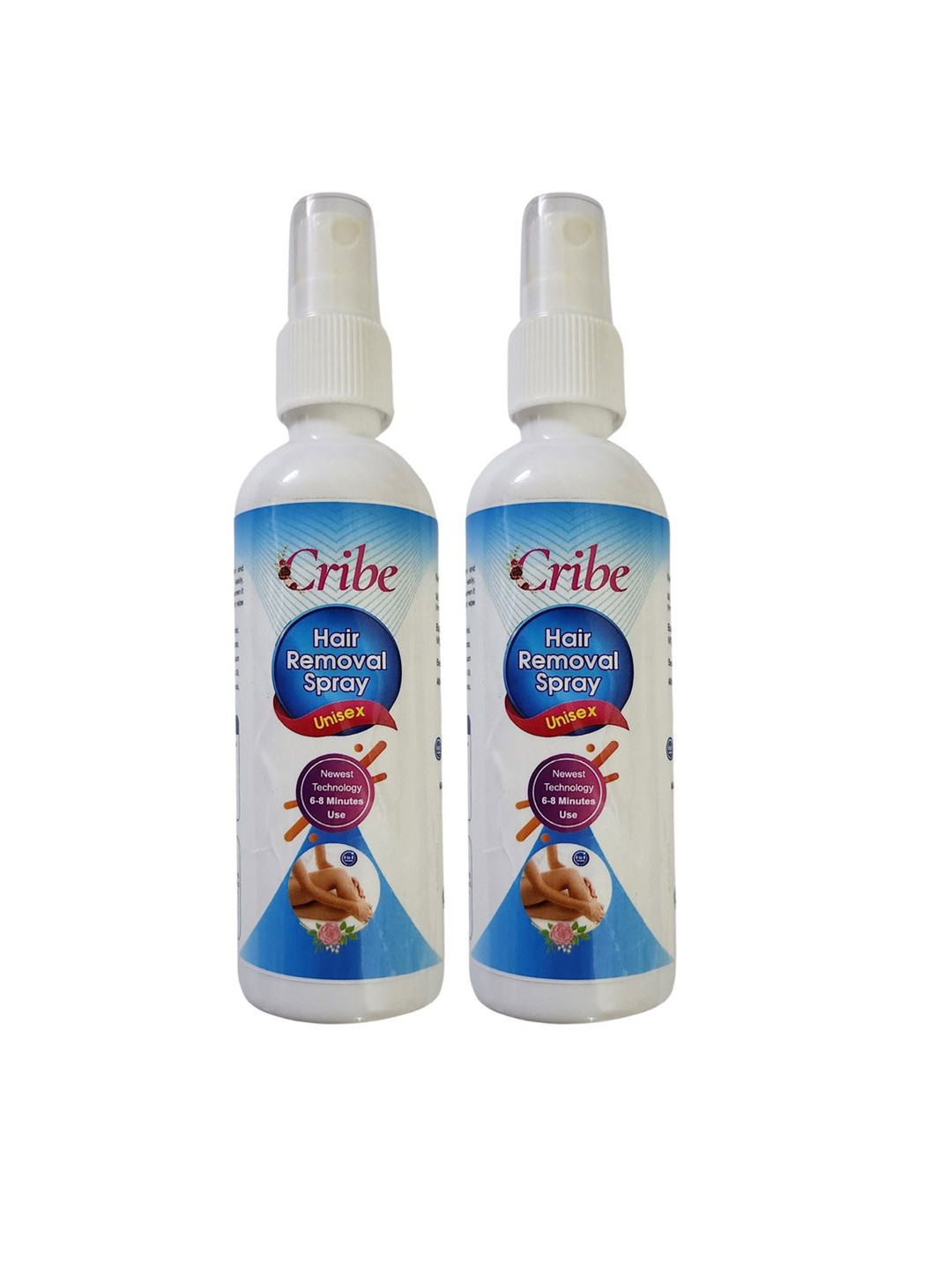 CRIBE Set Of 2 Hair Removal Spray - 100ml Each