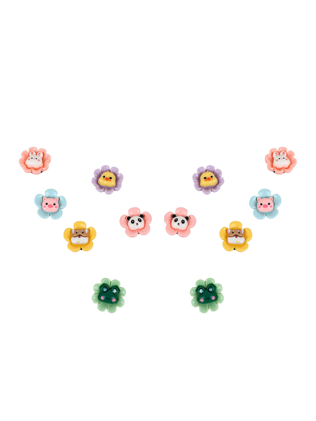 CASSIEY Kids Set Of 12 Jibbitz Charms For Clogs