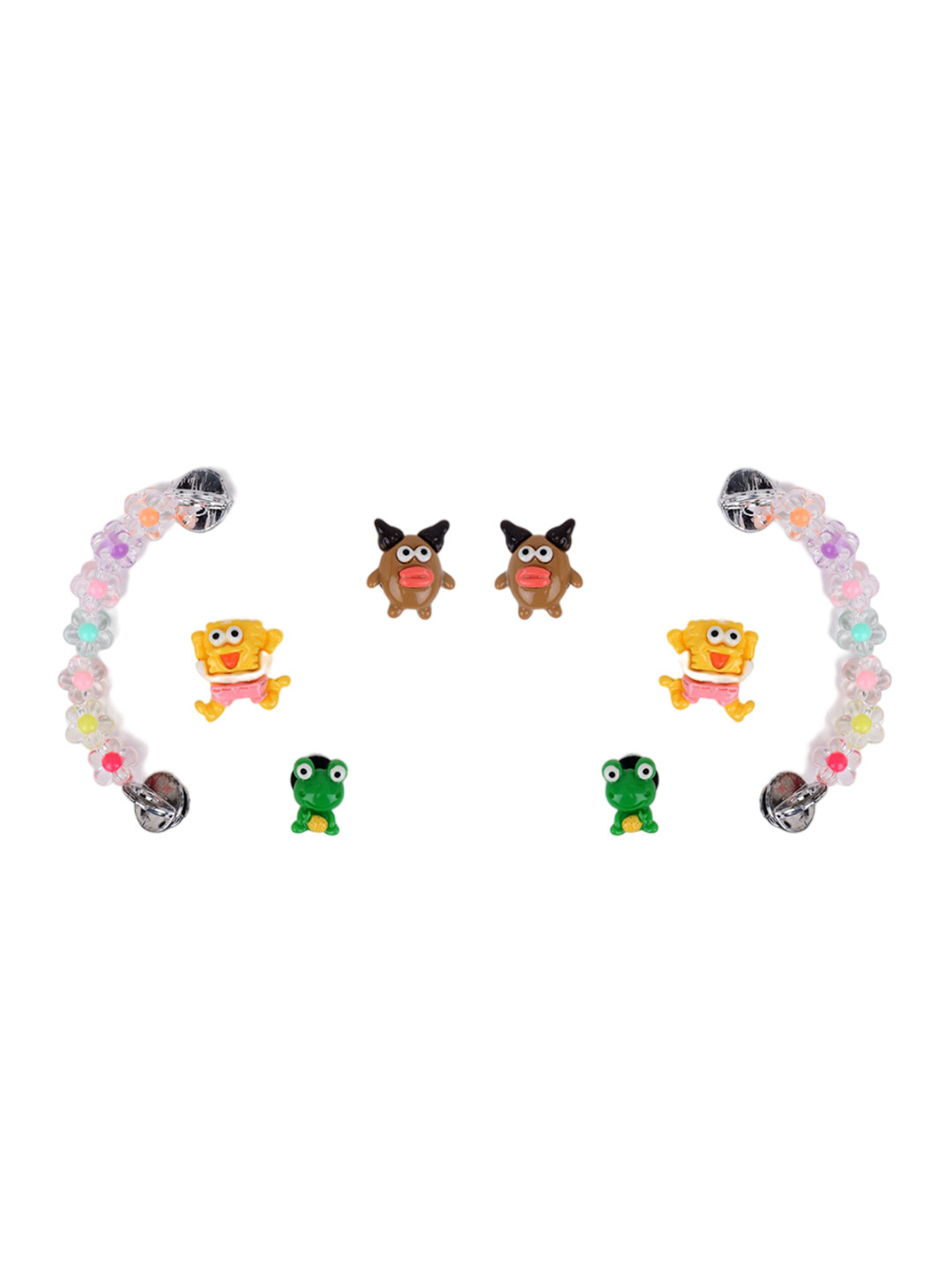 CASSIEY Kids Set Of 8 Jibbitz Charms For Clogs