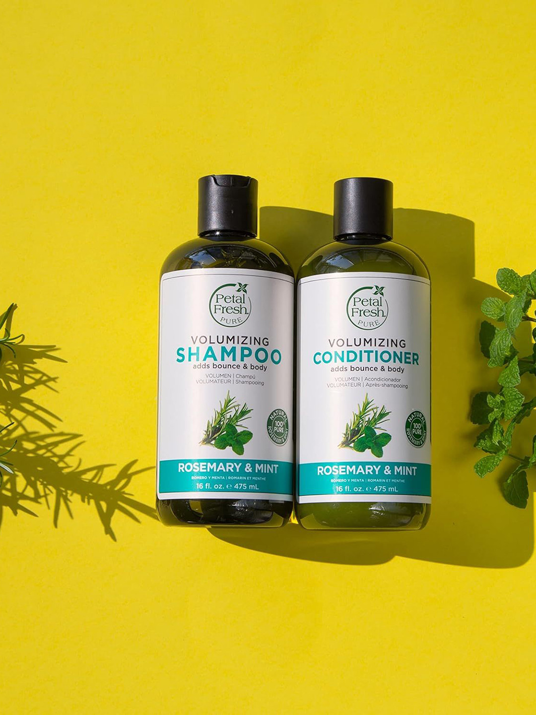 Petal Fresh Pure Volumizing Rosemary & Mint Shampoo - 355ml