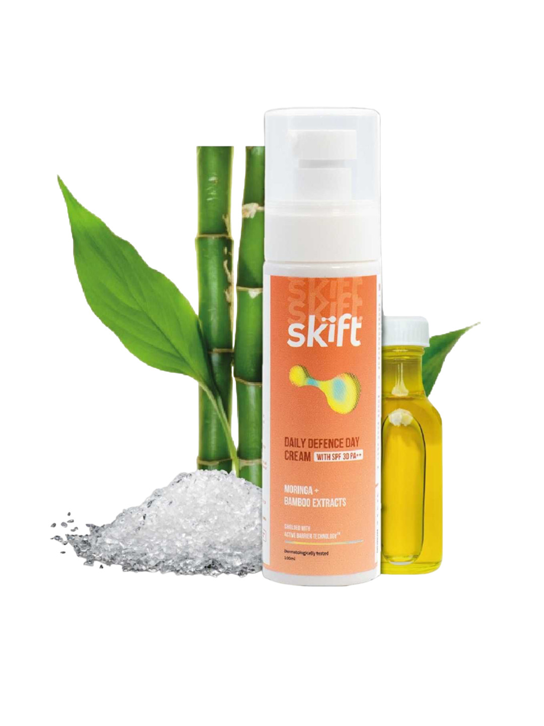 Skift Daily Defence Day Cream SPF30 PA++ with Moringa & Bamboo Extracts - 100ml