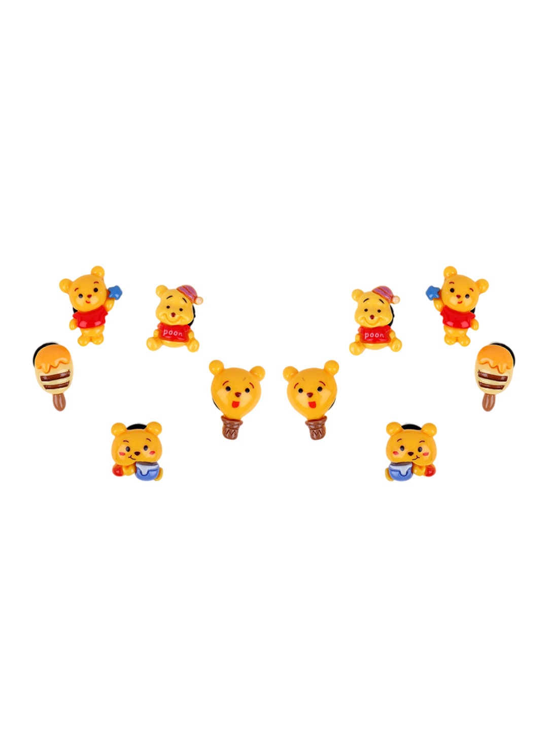 CASSIEY Kids Set Of 10 Jibbitz Charms For Clogs