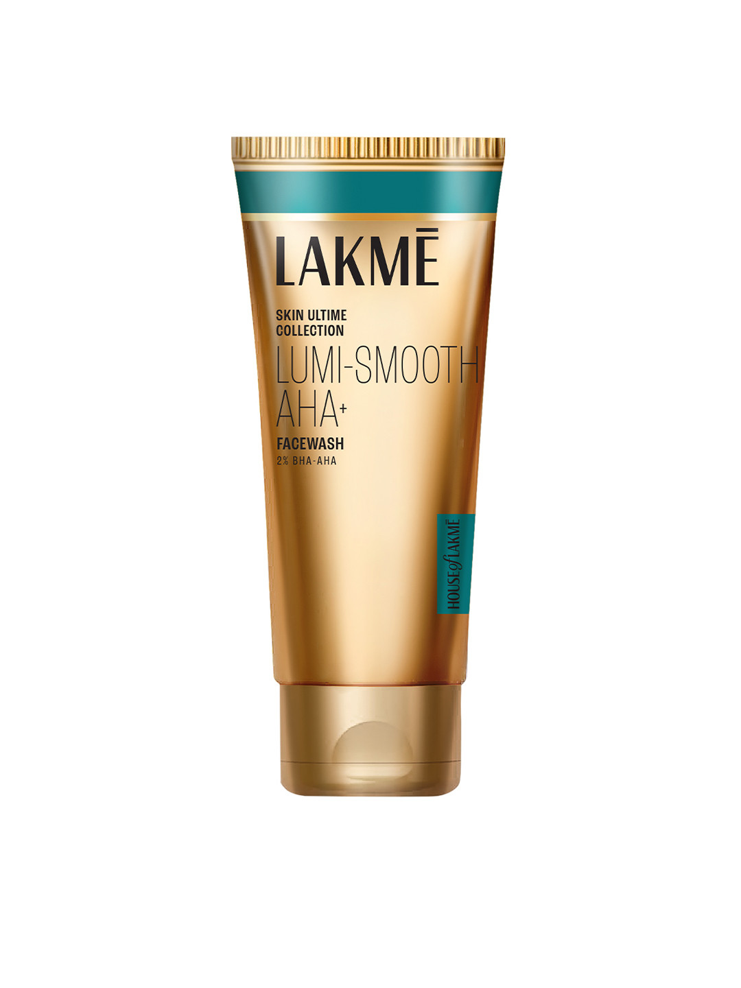 Lakme Lumi-Smooth AHA+ Facewash with 2% Salicylic & Lactic Acid for Glowing Skin - 100 g