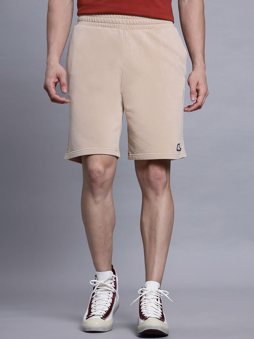 Converse Unisex Go-To Sneaker Patch French Terry Shorts
