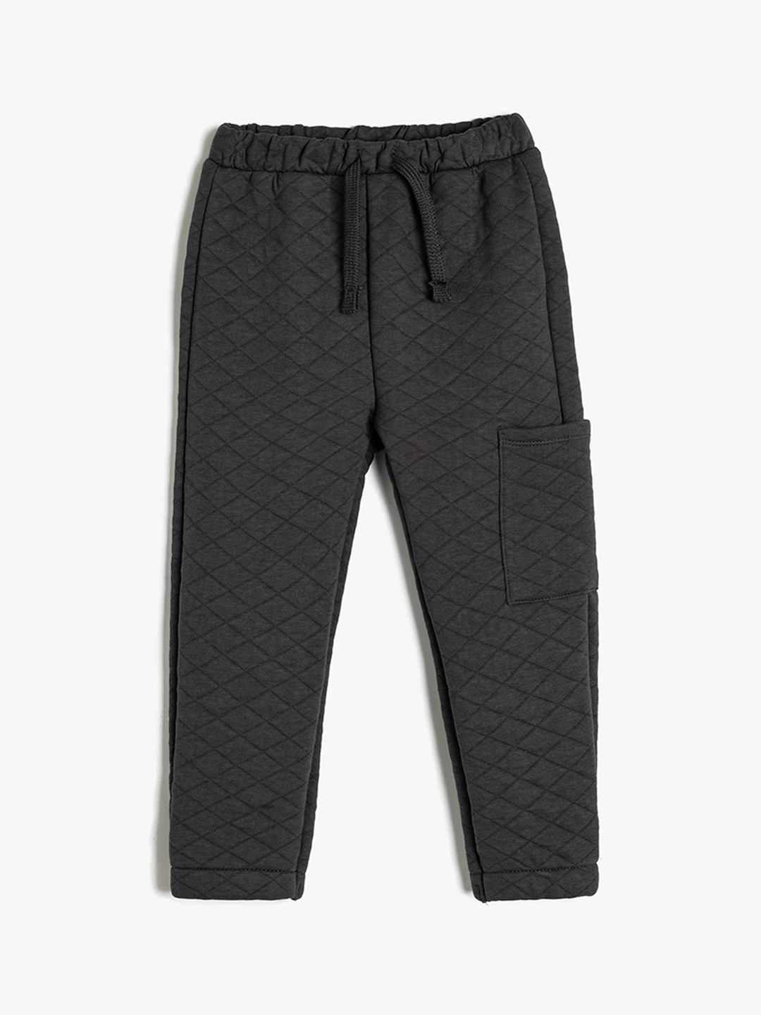 Koton Boys Checked Mid Rise Joggers