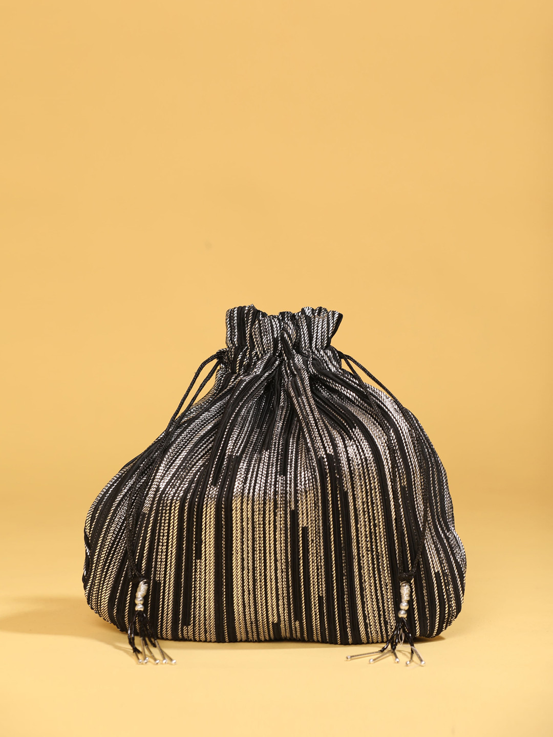 MODARTA Bucket Handheld Bag with Fringed