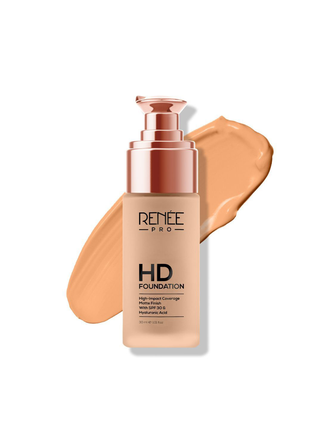 Renee Pro HD Foundation With Vitamin E - 30ml - Maple
