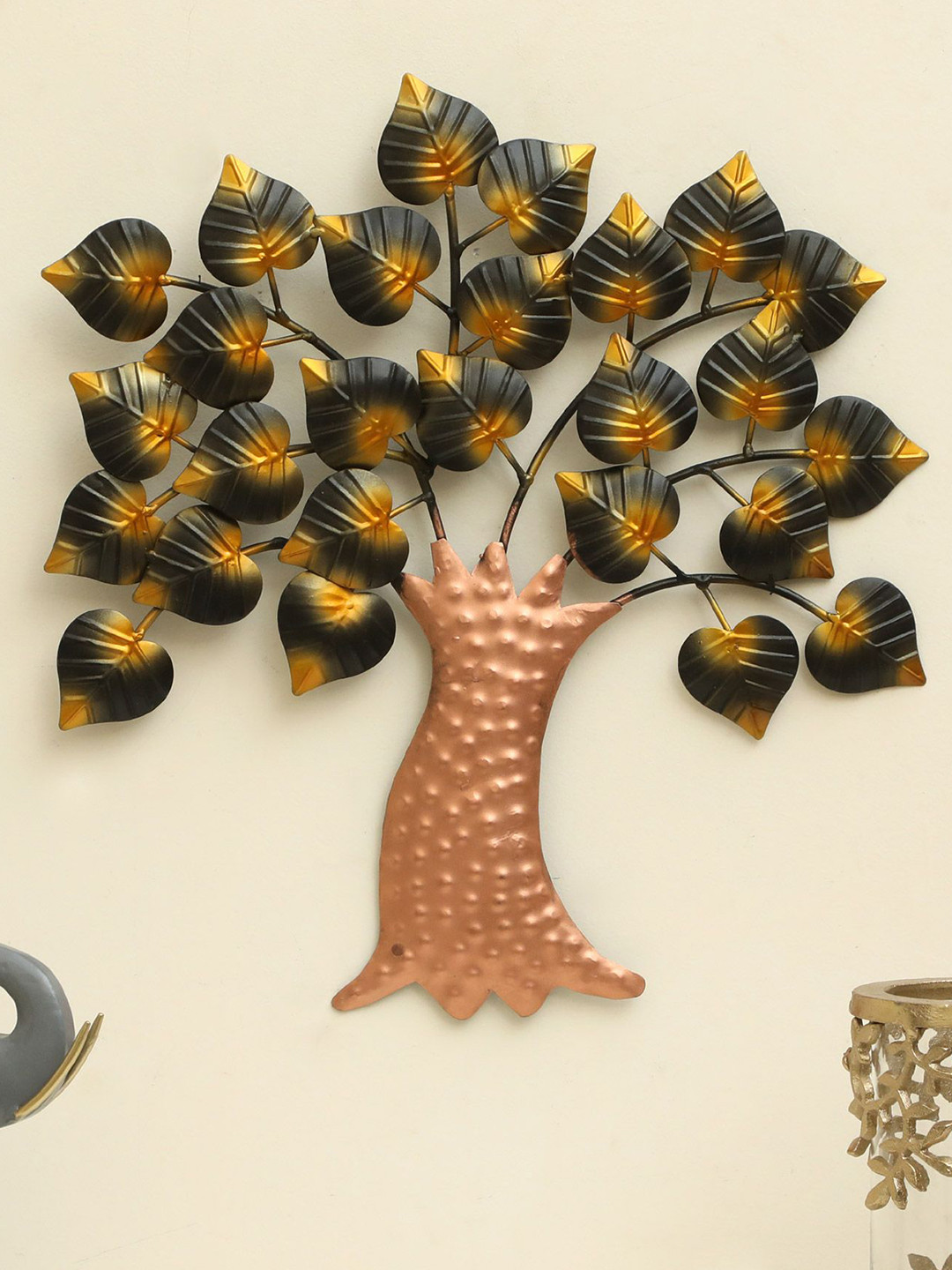 vedas Exports Anju Metal Glossy Hanging Hall Wall Hangings-18.1In