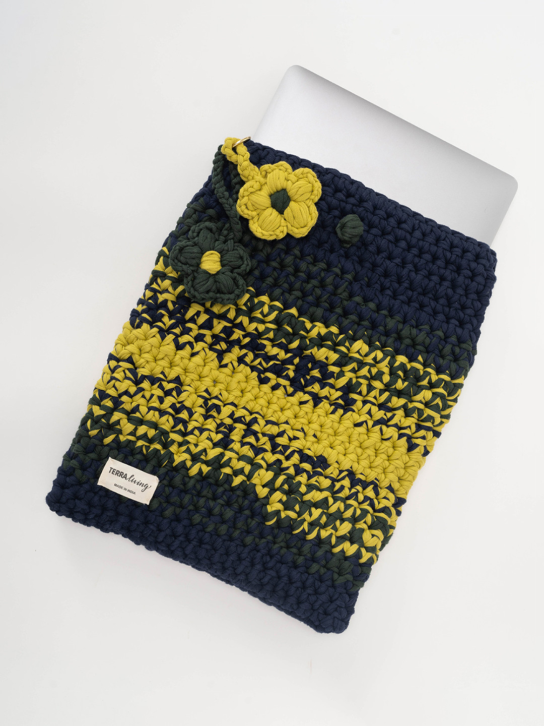 Terra Living Colourblocked Swagger Sling Bag with Applique