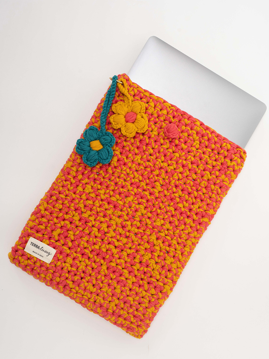 Terra Living Ethnic Motifs Shopper Tote Bag with Cut Work