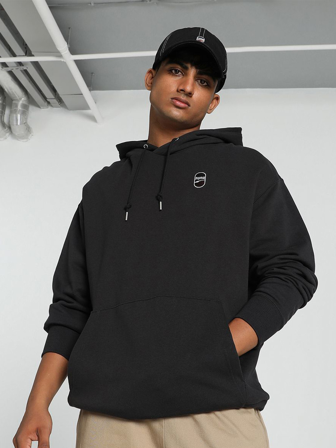 Puma DOWNTOWN 180 Unisex Printed Hoodie