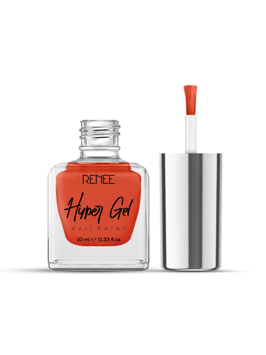 Renee Hyper Gel Nail Paint 10ml - Fiery Orange