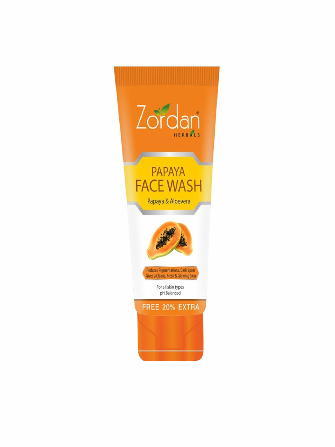 ZORDAN Papaya Face Wash For Pigmentation & Dark Spots Face Wash - 120ml