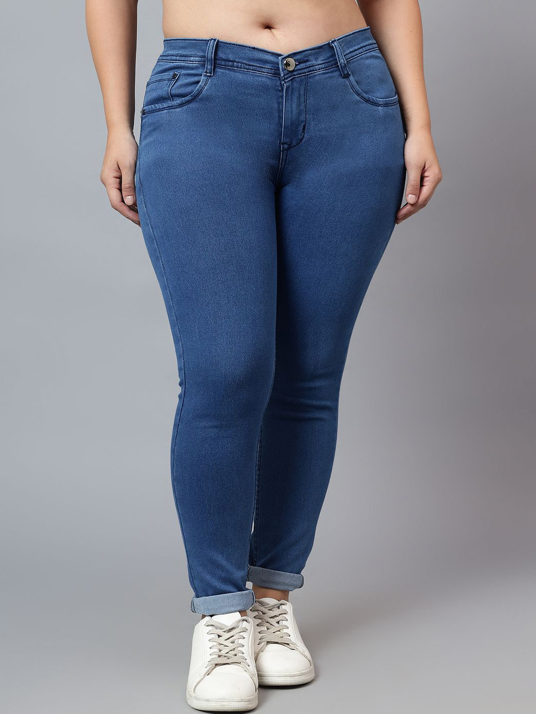 Nifty Women Plus Size Skinny Fit Stretchable Jeans