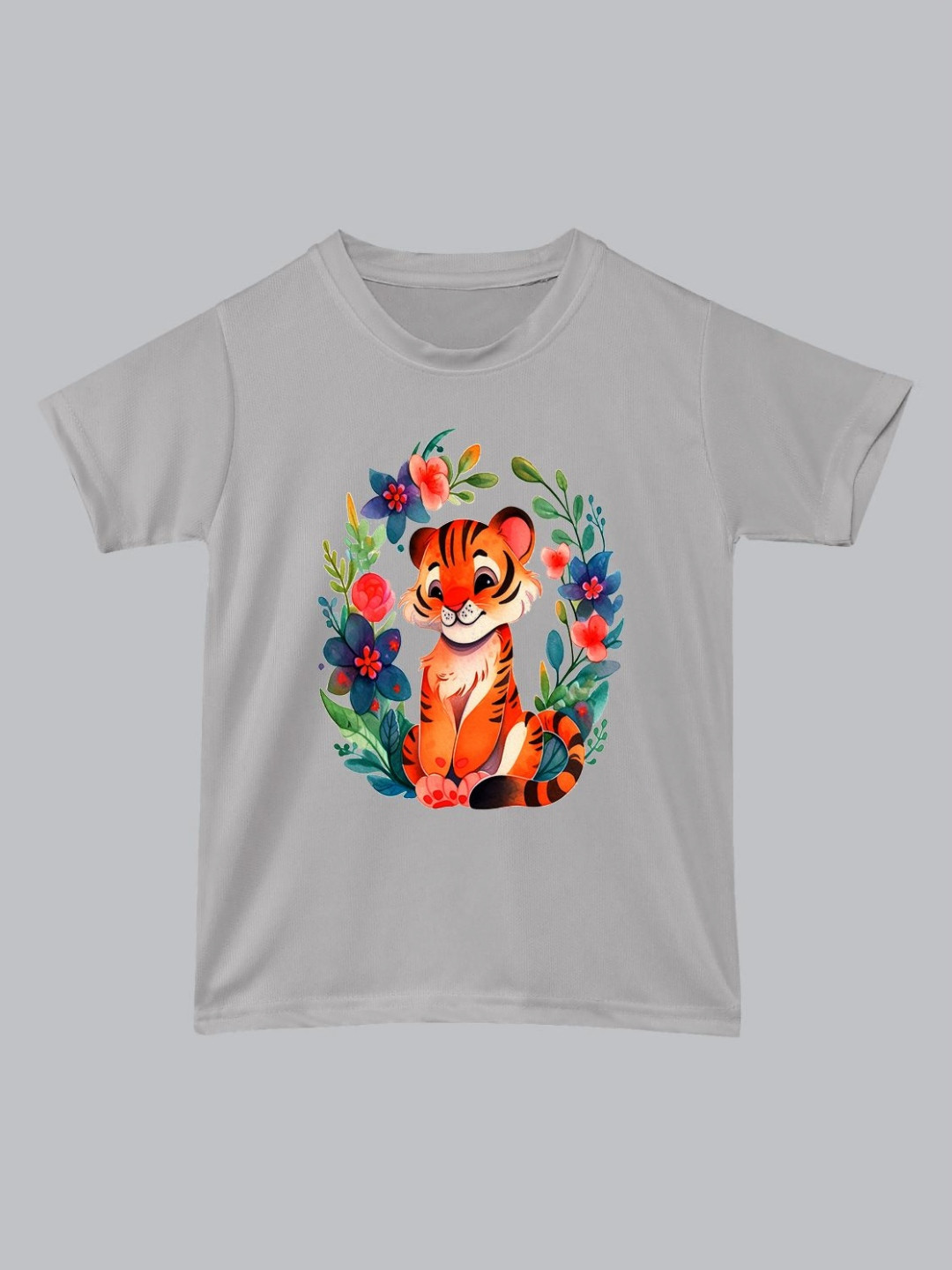 BAESD Unisex Kids Graphic Printed Round Neck T-Shirt