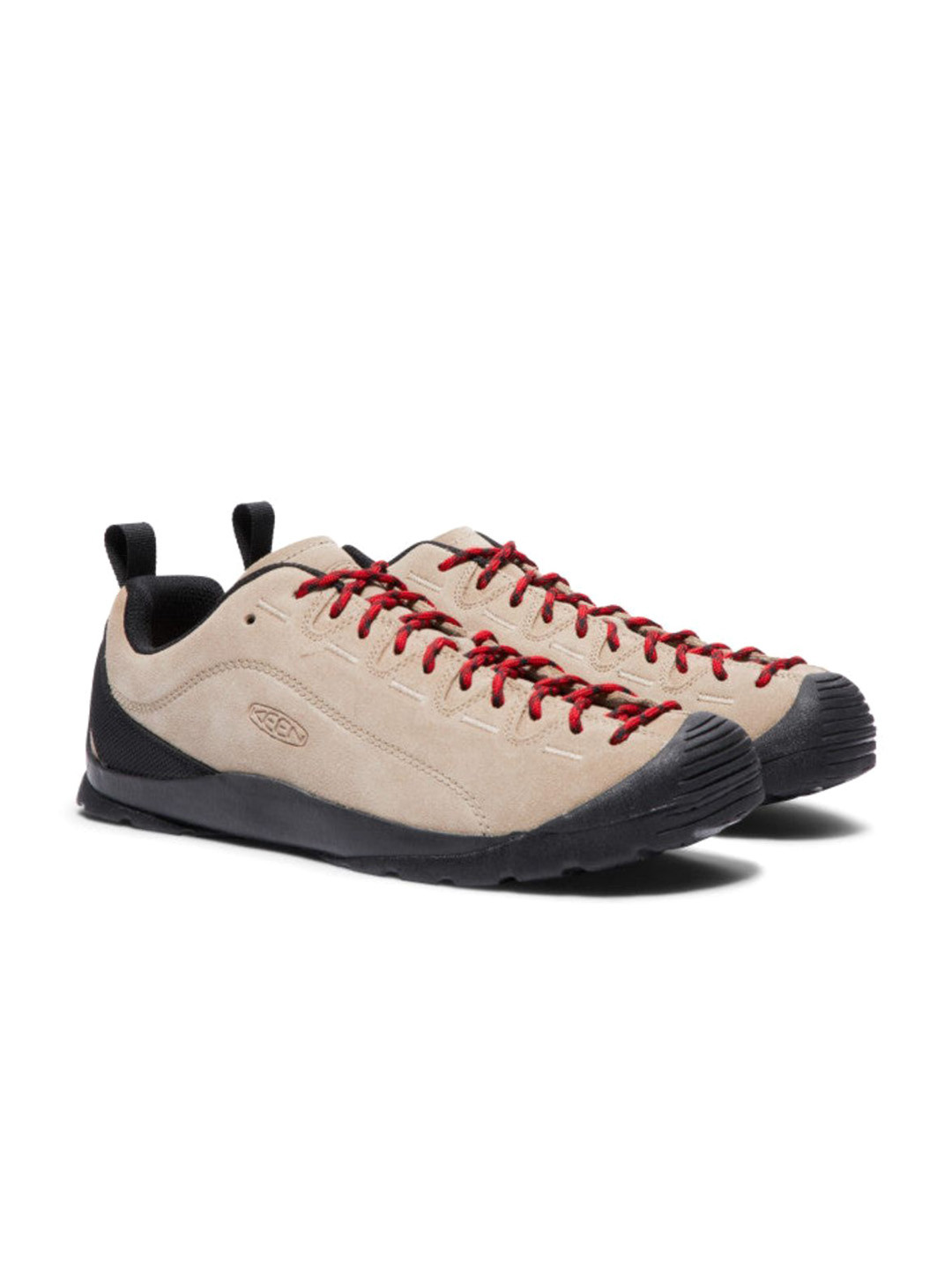 KEEN Men Jasper Suede Lace up Leather Sneakers