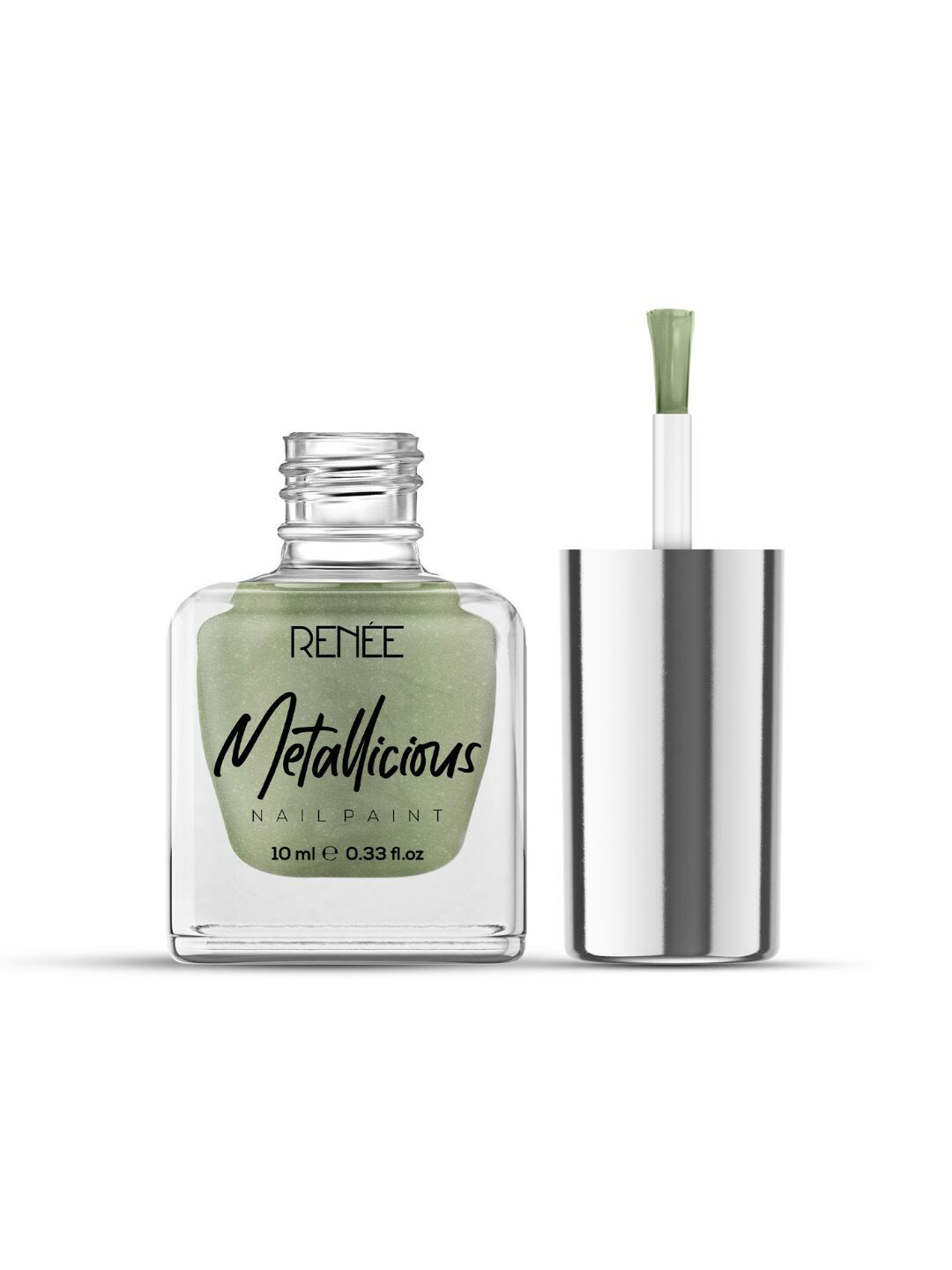 Renee Metallicious Nail Paint 10ml - Forest Flash