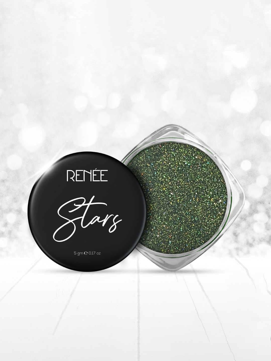 Renee Stars Face & Body Glitter 5g - Green