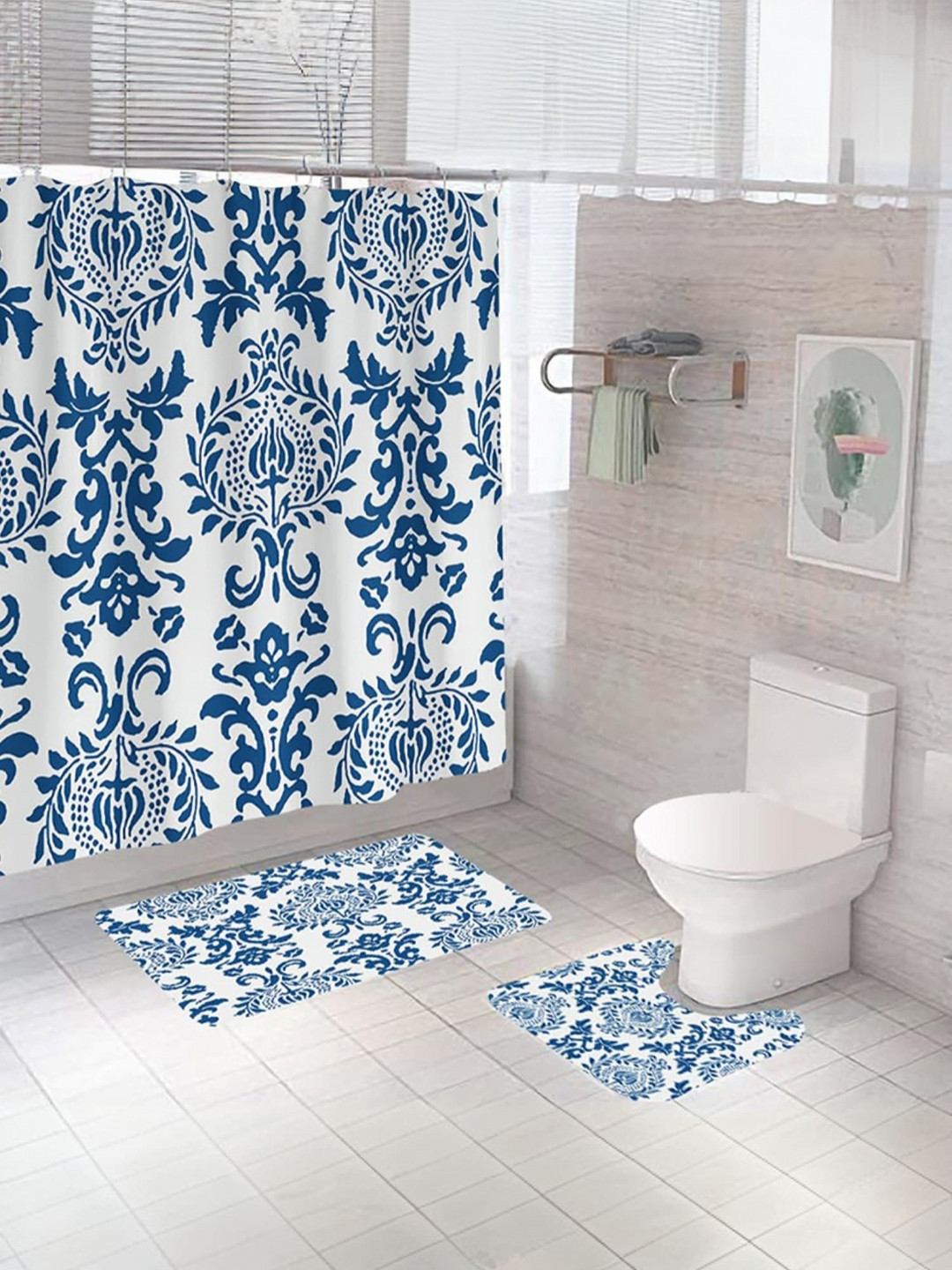 The Better Home White & Blue Long Door Core