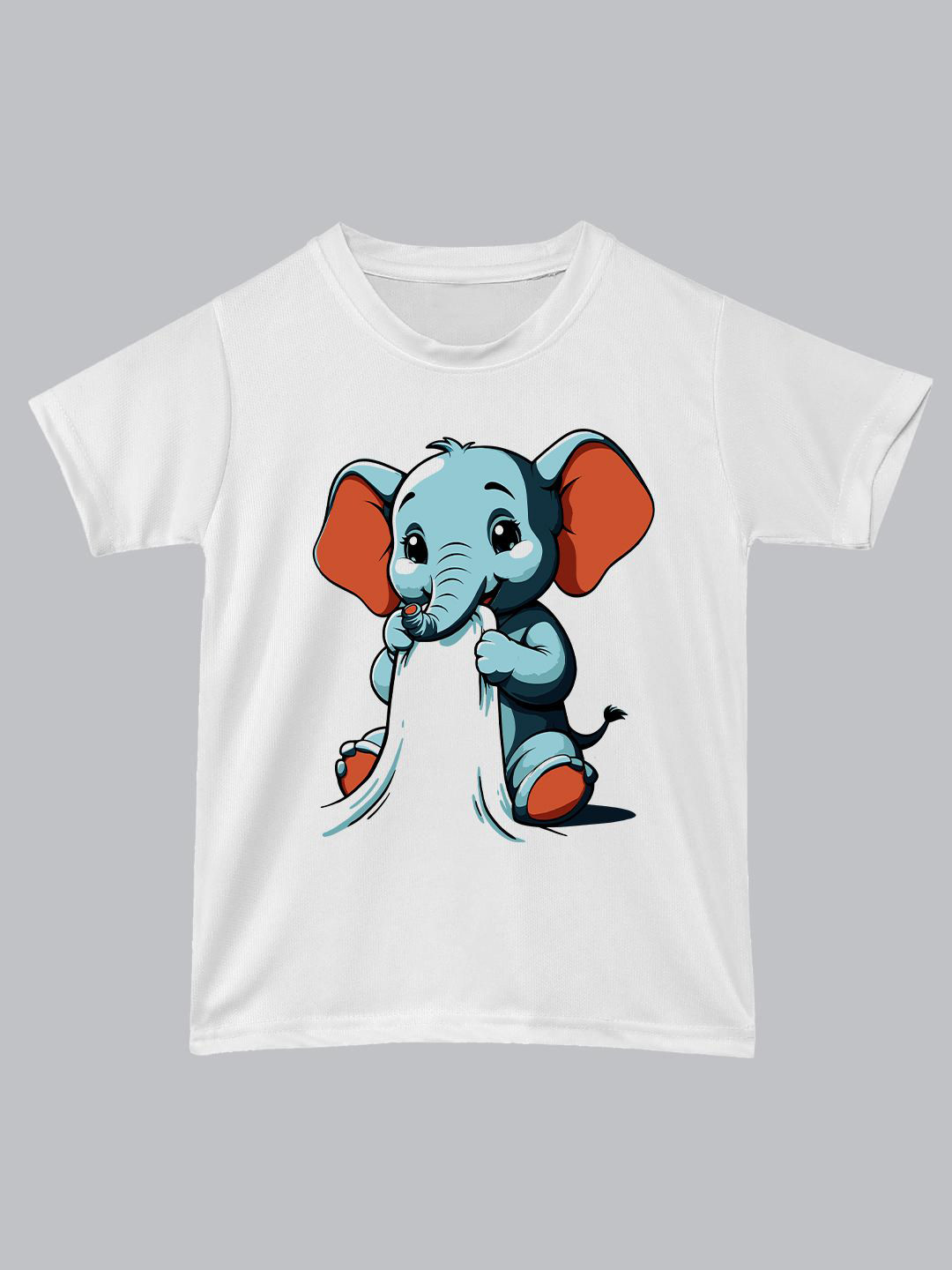 BAESD Unisex Kids Graphic Printed Round Neck T-Shirt