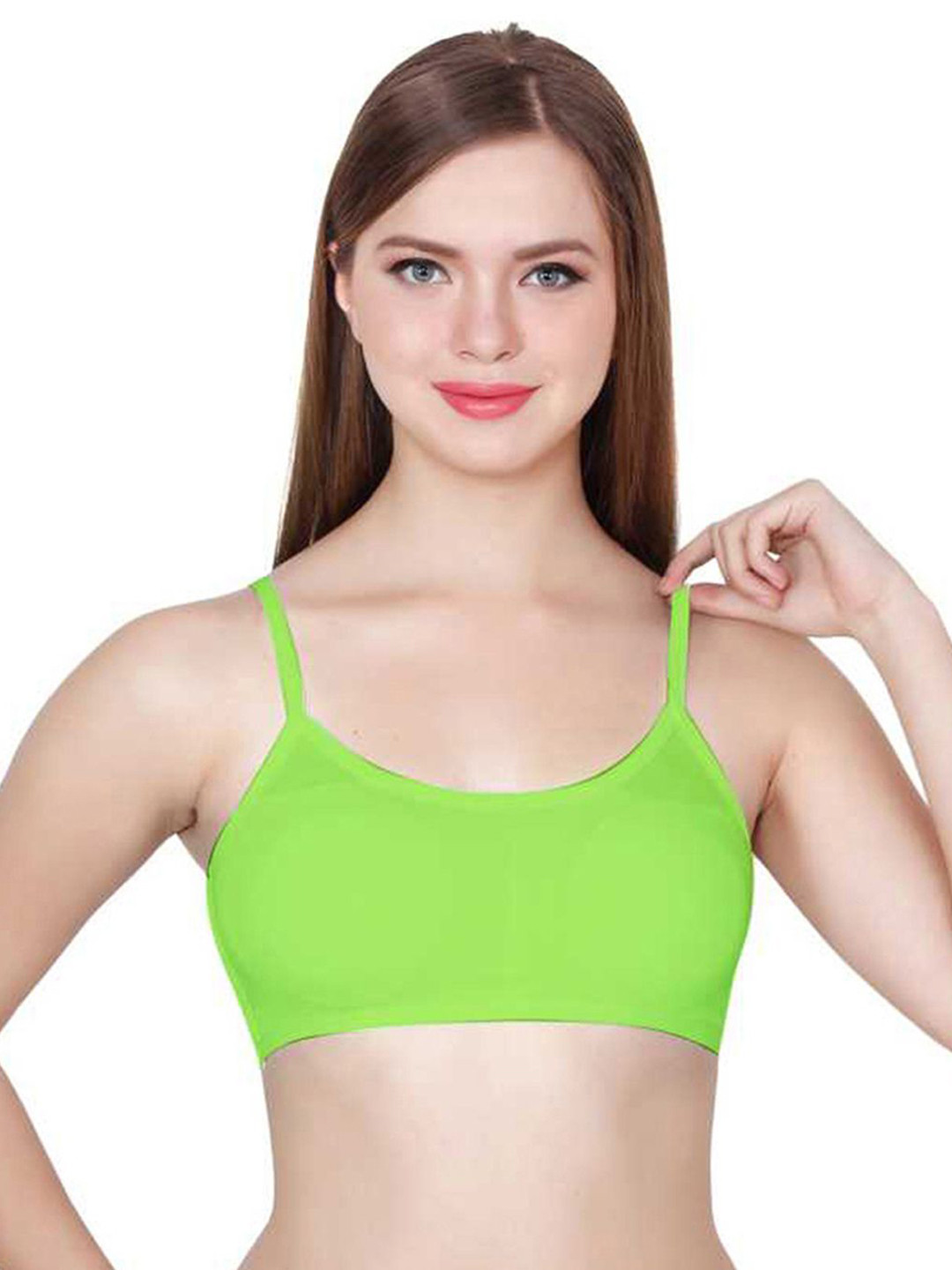 ComfyStyle Seamless 6-Strap Bra with Removable Pads