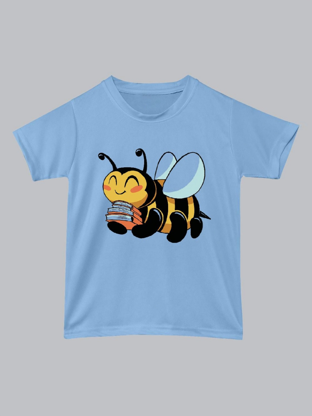 BAESD Unisex Kids Graphic Printed Round Neck T-Shirt