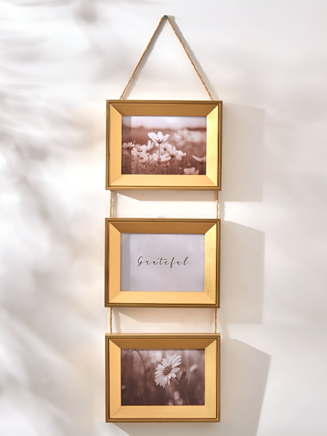 Home Centre Gold-Toned 2 to 4 Pieces MDF Wall Photo Frames