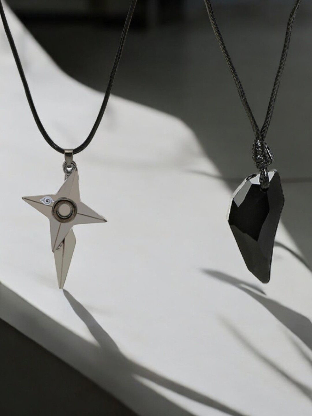 OOMPH Geometric Pendants with Chains