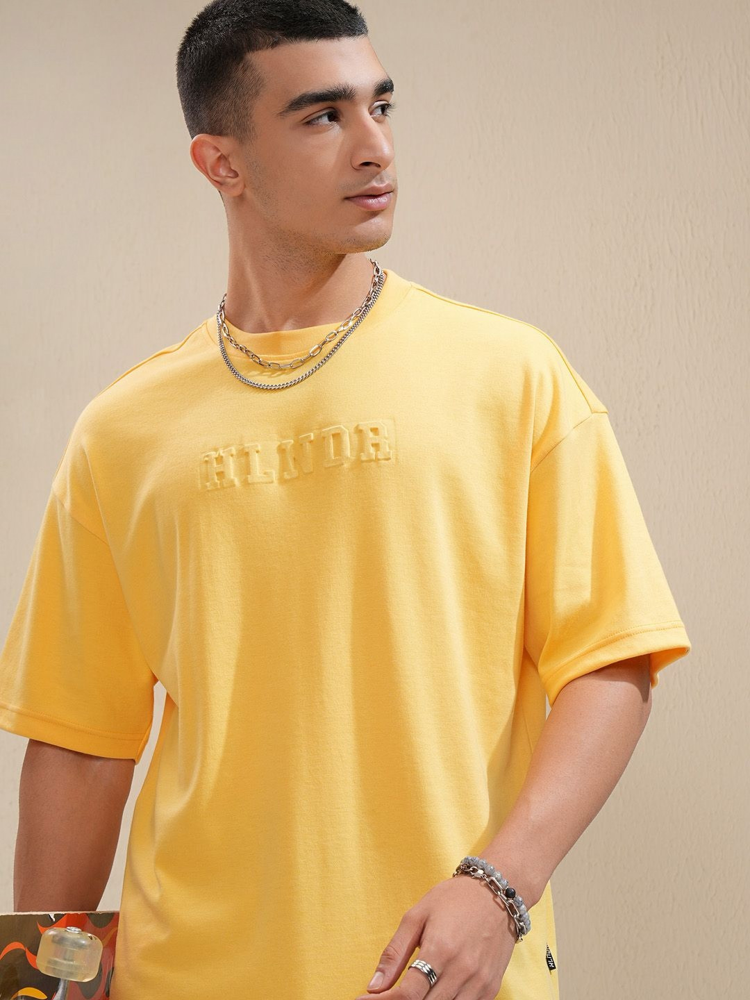 HIGHLANDER Men Sports Oversized T-shirt