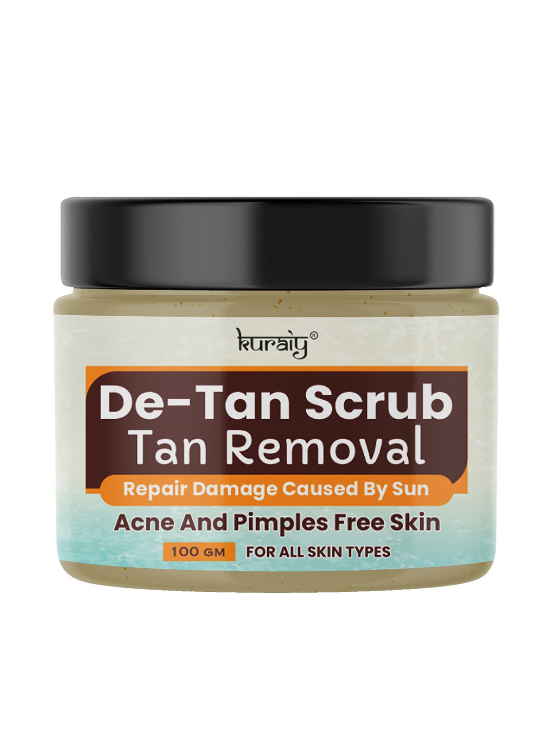 KURAIY Anti-Acne & Tan Removal Face Scrub- 100g