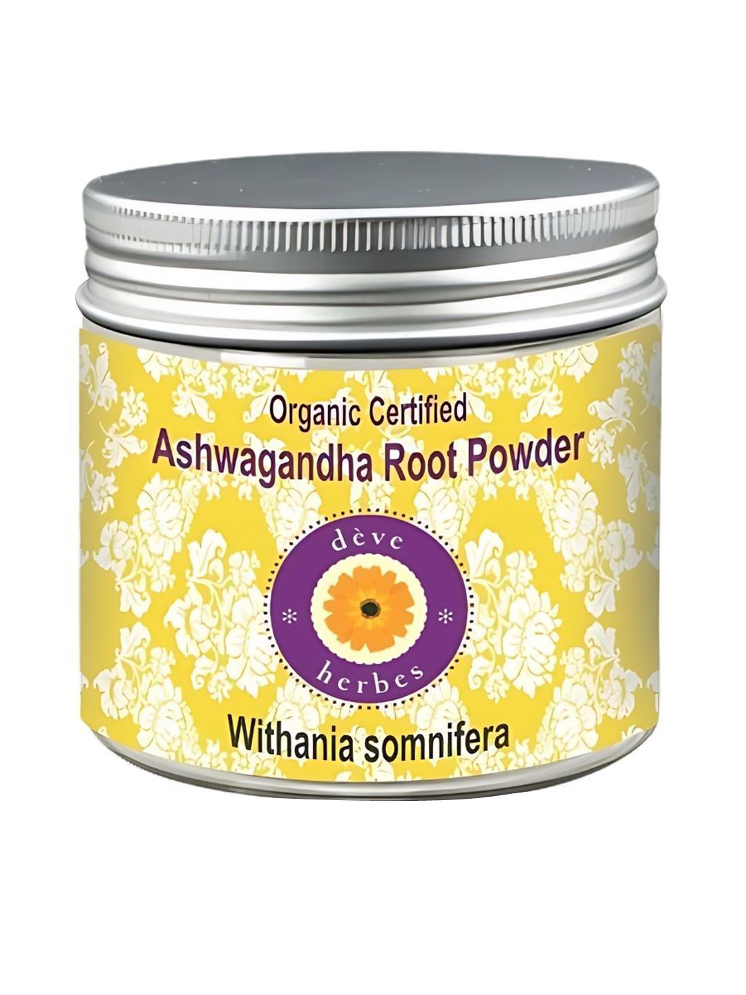 Deve Herbes Organic Certified Ashwangandha Root Powder - 50g