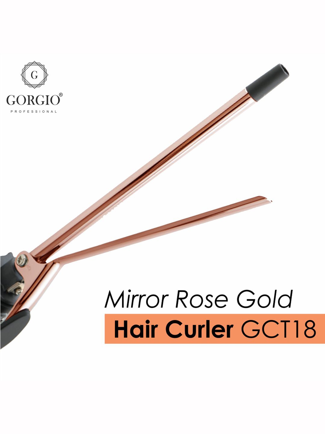 Buy GORGIO PROFESSIONAL Mirror Rose Gold Temperature Controlled LED Hair Curler GCT18 Curling Iron and Crimpers for Women 30531628 Myntra