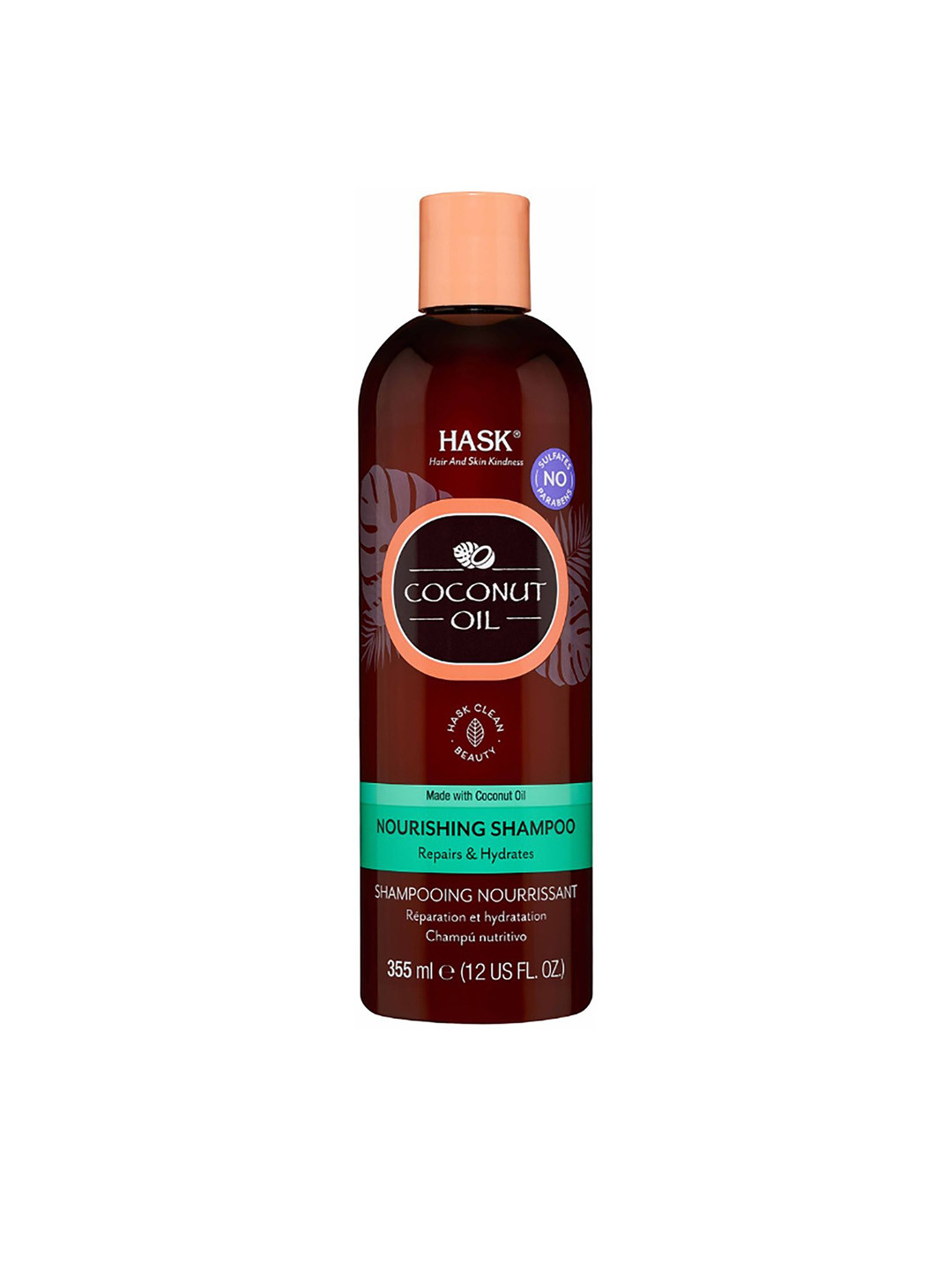 HASK Coconut Oil Nourishing Shampoo-355ml