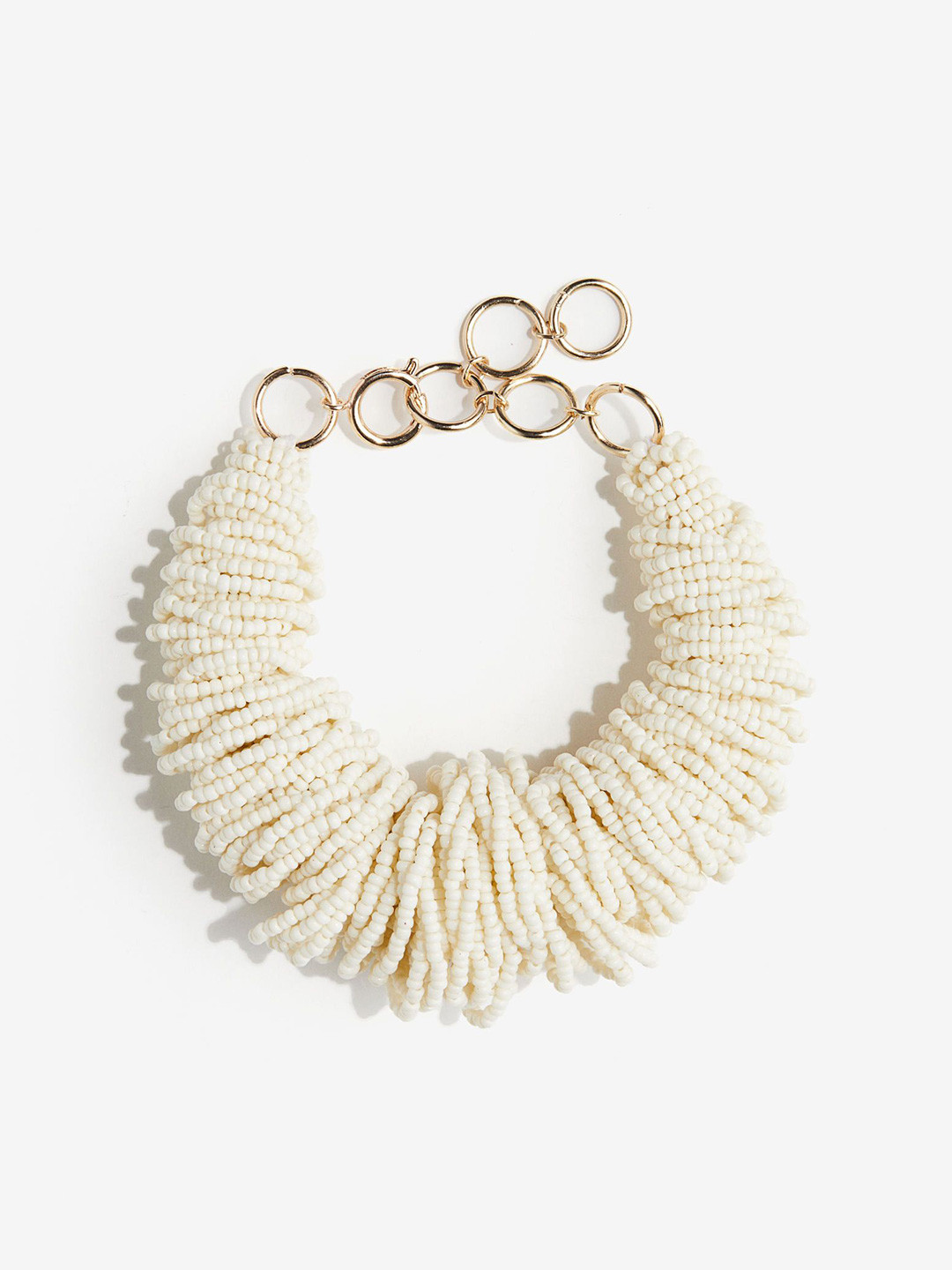 H&M Glass-Beaded Statement Bracelet