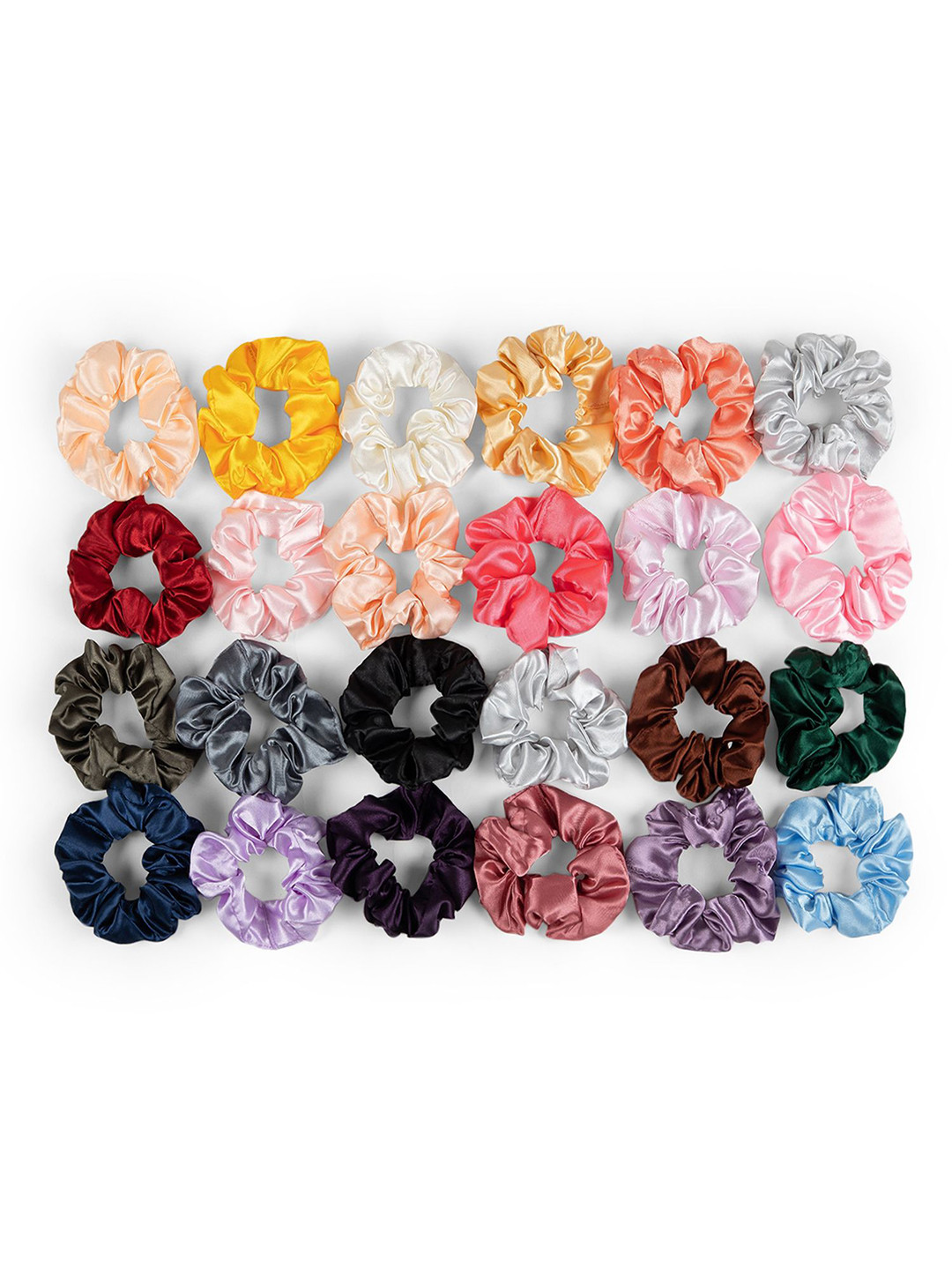 Radhu & Kabby Set Of 24 Ponytail Holders