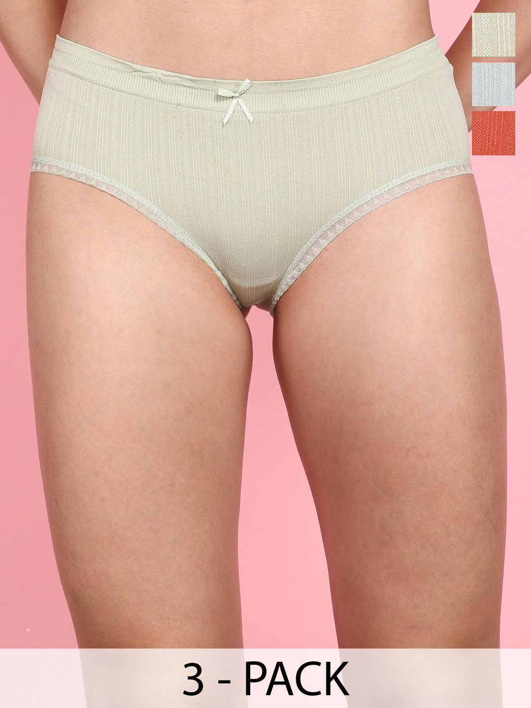 wincly fashion Pack Of 3 Hipster Briefs ZOYLine/PO3/S