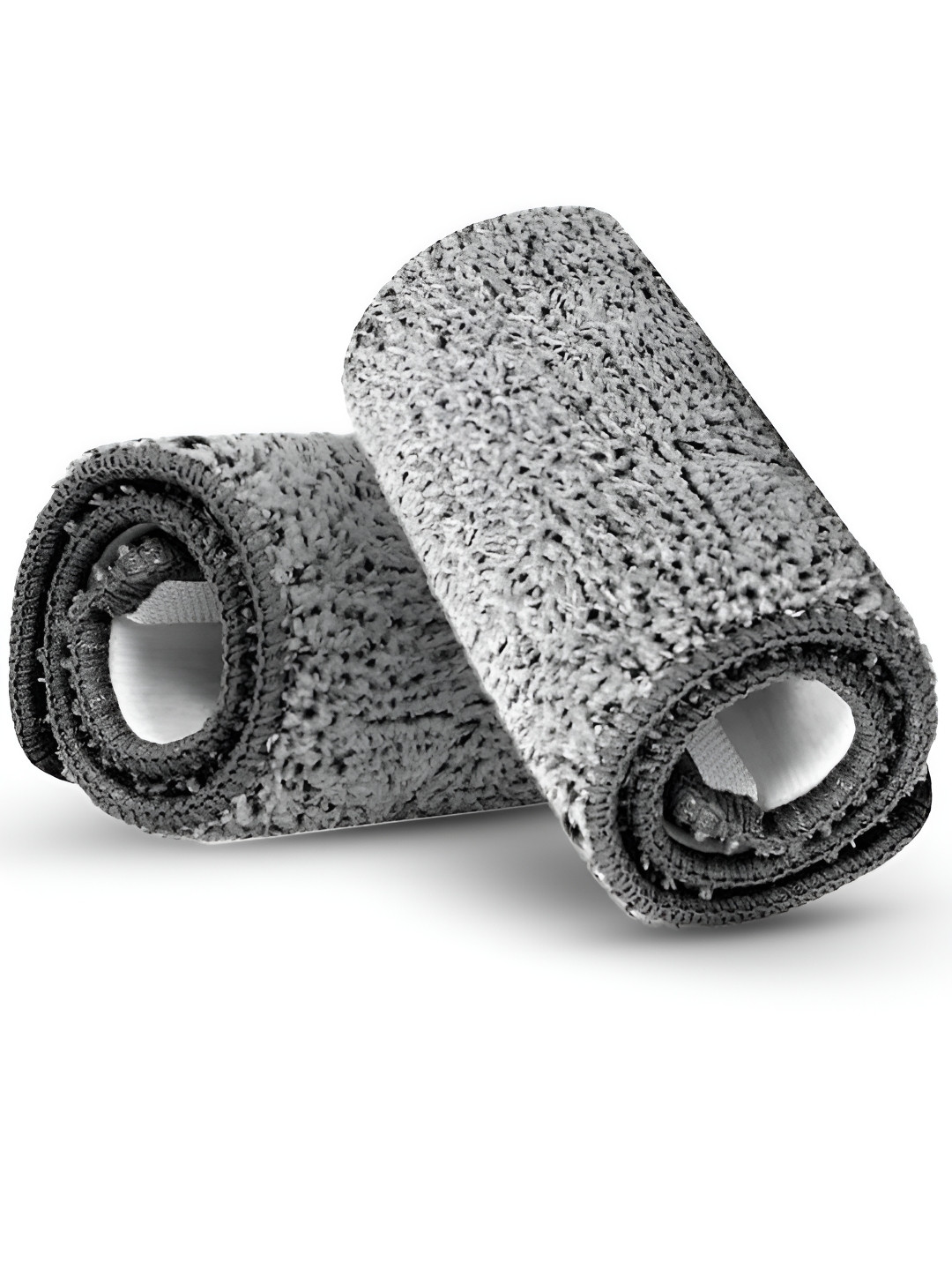 UPC Grey 2 Pieces Wet & Dry Flat Mop Refill Pads